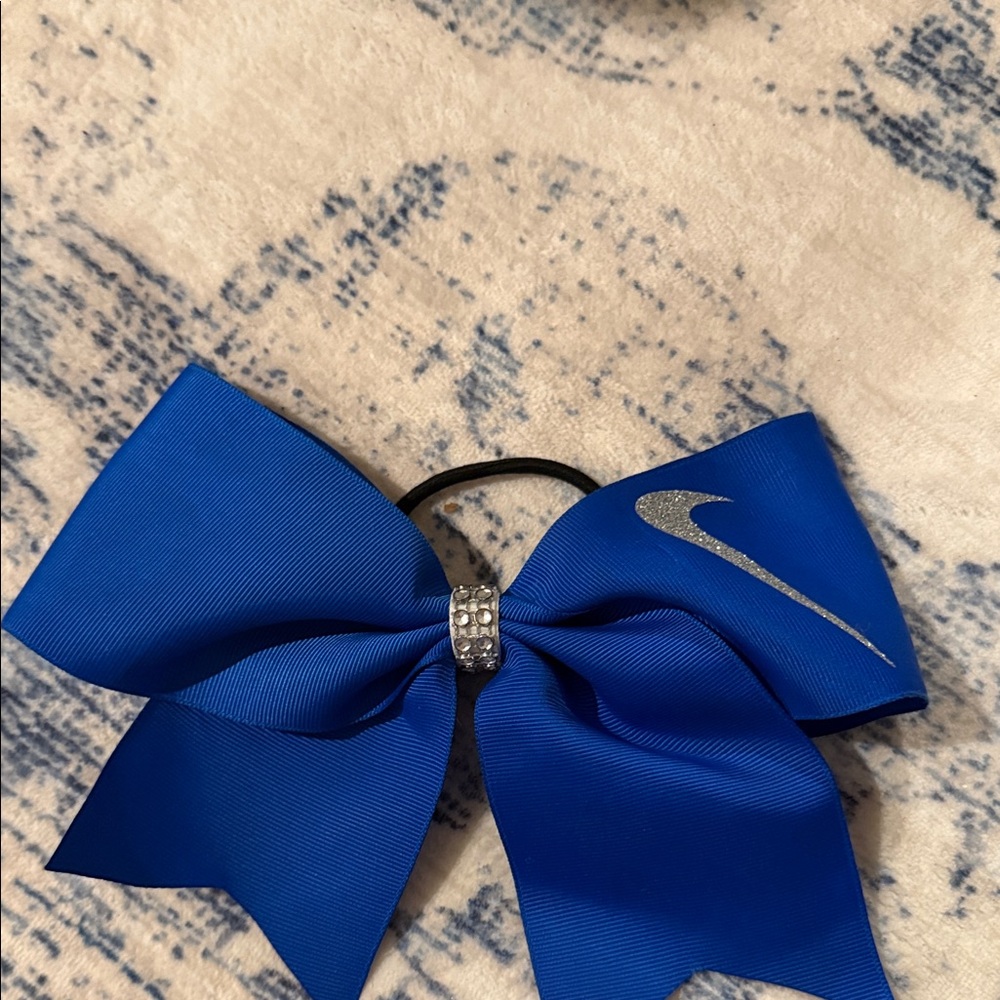 Nike Royal Blue Bow with Silver Swoosh